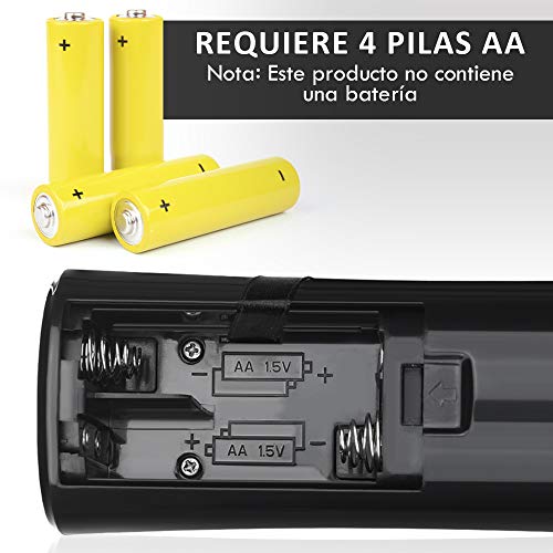 Rovtop 5 en 1 Sacacorchos Eléctrico Abrebotellas eléctrico de Automático de Acero Inoxidable Profesionalpara Vino/Cava Funciona con pilas 4 *AA (No Incluyen) Regalos Para Los Amantes Del Vino