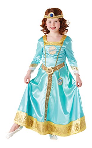 Rubie's - Disfraz oficial de la princesa Mérida de Disney, talla mediana