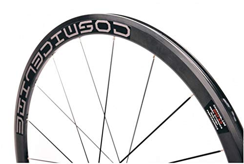 Ruedas Rueda Trasera Bicicleta 700c Hub Tarjeta Carbono QR 8-11 Velocidad Llantas Doble Pared 40mm Rueda Bicicleta Carretera C/V- Freno Rodamiento Sellado Neumáticos 23C 25C 28C 21H