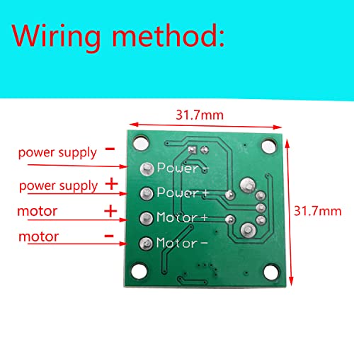 RUNCCI-YUN 2Pcs 1.8v 3v 5v 6v 7.2v 12v 2A DC Controlador de Velocidad del Motor(PWM) Interruptor de Controlador Ajustable,regulador de voltaje 12v, potenciometro 12v