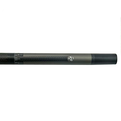 RXL SL 25.4mm Manillar Plano Carbono MTB Manillar de Carbono Gris Mate 620/640/660/680mm (25.4 * 640mm)