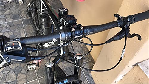 RXL SL Manillar Bici MTB Fibra de Carbono Plano Manillar 31.8 x 740mm