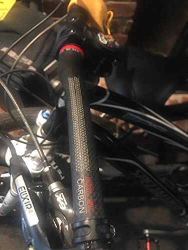 RXL SL MTB Manillar Carbono 31.8mm Bicicleta montaña Manillar 3K Mate Negro Manillar Plano de Carbono 740mm