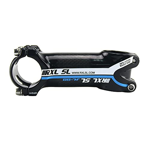 RXL SL potencias Carbono Carretera 31.8mm 3K Brillante Azul Potencia para la Bicicleta MTB 90mm