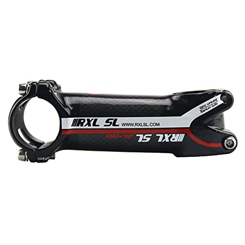 RXL SL potencias MTB Carbono 31.8mm 3K Brillante Rojo Fibra de Carbon+Aleación de Aluminio Potencia Bicicleta Carretera 100mm