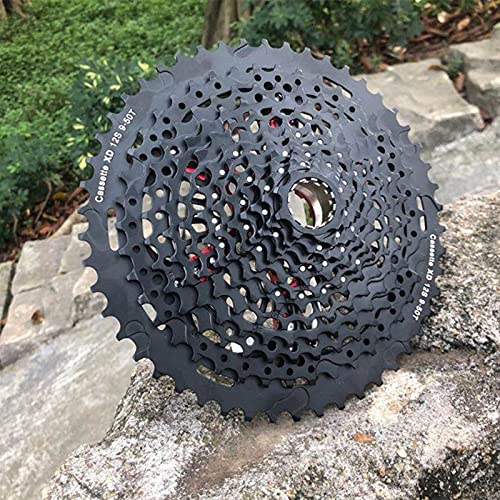 Ryet MTB 12 Velocidad 9-50T CASSETE DE Bicicleta 12V XD CASSETE Negro 535G 9-50T Freewheel 12s Cassette K7 12V Ultimate Ultimate (Color : XD 12s 9 50T)