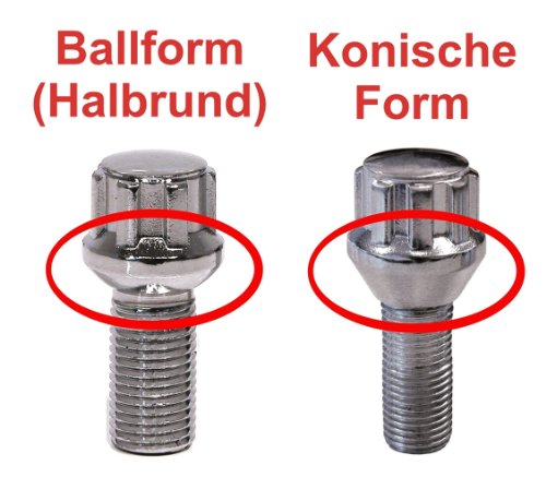 Safe your car 05.205.02 Tornillos antirrobo M12x1,5x26mm B cónico, Otro, norme