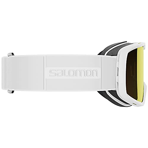 Salomon Aksium Photochromic Photochromatic Máscara De Esquí Unisex adulto, Rojo/Gris (Aw Red), Talla única