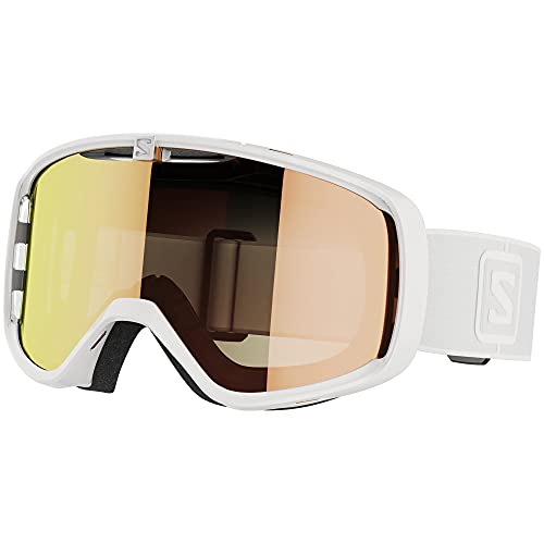 Salomon Aksium Photochromic Photochromatic Máscara De Esquí Unisex adulto, Rojo/Gris (Aw Red), Talla única