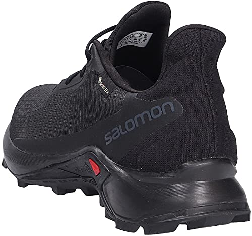 Salomon Alphacross 3 Gore-Tex (impermeable) Hombre Zapatos de trail running, Negro (Black/Black/Black), 45 ⅓ EU