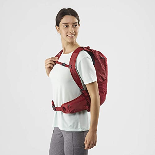 Salomon Trailblazer Hombre Mujer Mochila Trail Running Senderismo Esquí Snowboard, Rojo (Red Chili), Talla única