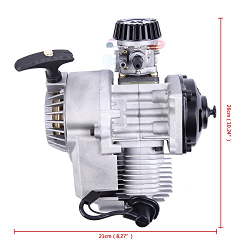 Samger Samger 49cc 2 Tiempos Motor Inicio de retroceso para Gas Scooter Pocket bike Mini Choppers