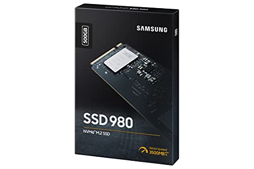 Samsung 980 M.2 500 GB PCI Express 3.0 V-NAND NVMe