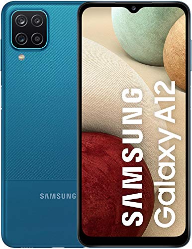 Samsung Galaxy A12 - Smartphone 128GB, 4GB RAM, Dual Sim, Blue