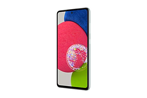 Samsung Smartphone Galaxy A52s 5G con Pantalla Infinity-O FHD+ de 6,5 Pulgadas, 6 GB de RAM y 128 GB de Memoria Interna Ampliable, Batería de 4500 mAh y Carga Superrápida Verde (Version ES)