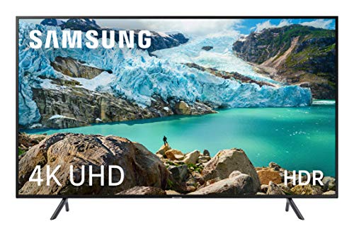Samsung UE75RU7105- Smart TV 2019 de 75" con Resolución 4K UHD, Ultra Dimming, HDR (HDR10+), Procesador 4K, One Remote Experience, Apple TV y Compatible con Alexa
