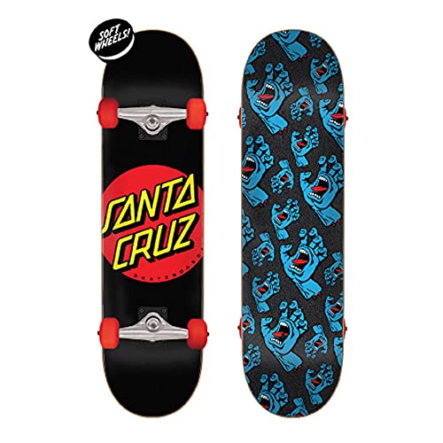 Santa Cruz Classic Dot 8.0" compleet Skateboard Black