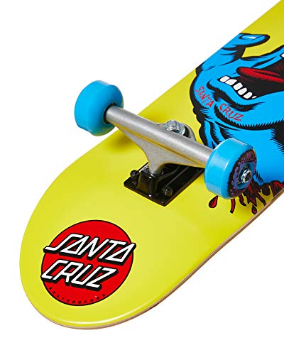 Santa Cruz Screaming Hand 7.75" compleet Skateboard Yellow