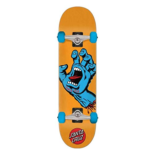 Santa Cruz Screaming Hand 7.8" compleet Skateboard Orange