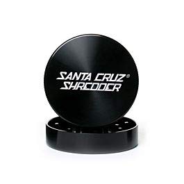 SANTA CRUZ SHREDDER - GRINDER MEDIANO 2 PIEZAS NEGRO 2.15"