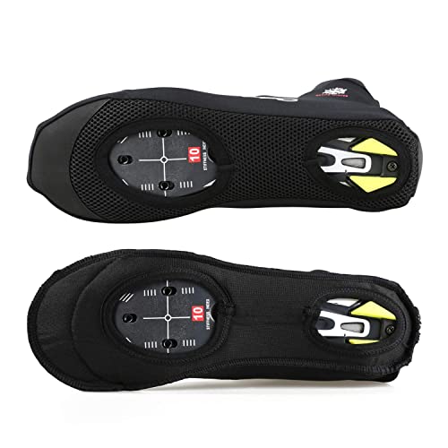 Santic Cubrezapatillas Ciclismo MTB Cubrezapatillas Bicicleta Invierno Cubrezapatos Ciclismo sin Fleece adentro L