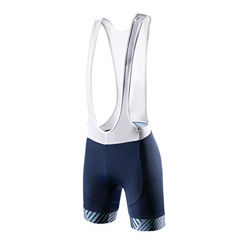 Santic Culote Bicicleta Hombre Culotte Ciclismo Hombre Culote MTB Pantalones Cortos Ciclismo Hombre Azul Marino EU M