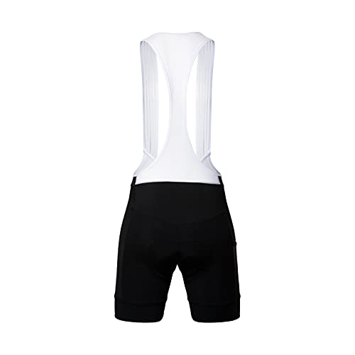 Santic Culote Bicicleta Mujer Acolchado Culotte Ciclismo Mujer Gel Pantalones Cortos Ciclismo Negro EU XS