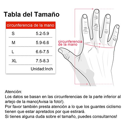 Santic Guantes Ciclismo Hombre Verano Guantes Bici Guantes Cortos para Carretera,Quedan los Dedos al Aire Negro L