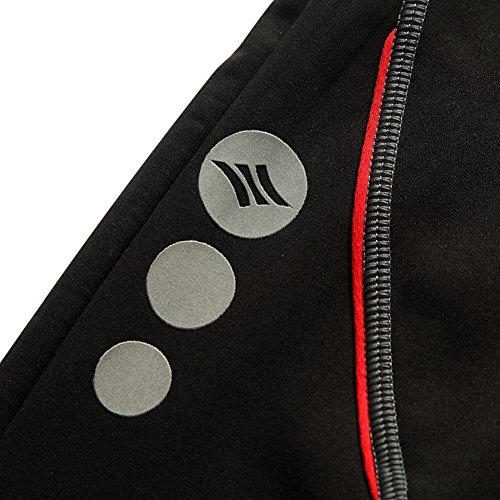 Santic Pantalon Bicicleta Hombre Largo Pantalones Ciclismo MTB Montaña Invierno con Forrados de Lana adentro Térmicos Negro EU XS