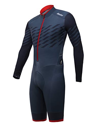 Santini Boss, Body Ciclocross para Hombre, Hombre, SP761GITBOSS, Multicolor, S