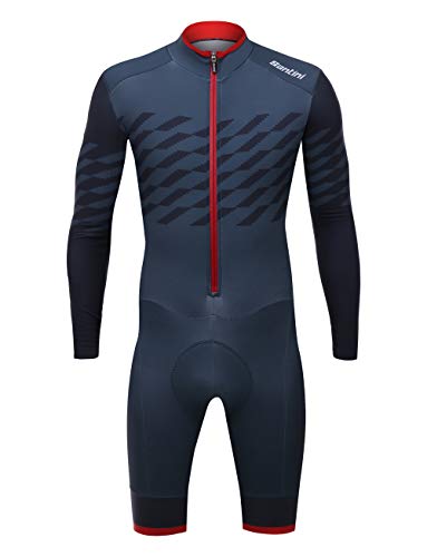 Santini Boss, Body Ciclocross para Hombre, Hombre, SP761GITBOSS, Multicolor, S