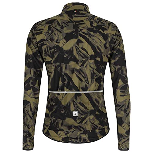 Santini Nebula Gravel 2021 - Chaqueta impermeable para hombre, Verde militar., small