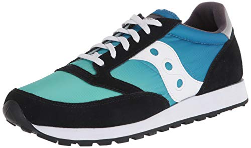 Saucony Jazz Fade Black/Blue/Green, Zapatillas de Atletismo Unisex Adulto, 38 EU