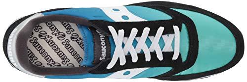 Saucony Jazz Fade Black/Blue/Green, Zapatillas de Atletismo Unisex Adulto, 38 EU