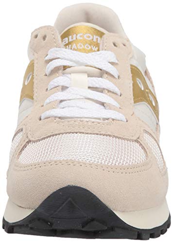 SAUCONY Zapatos de Mujer Zapatillas Bajas S1108-720 Shadow Original Talla 38 Crema/Oro