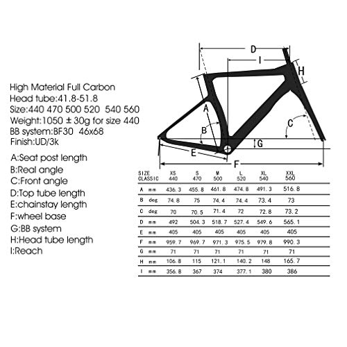 SAVADECK Phantom 2.0 700C Bicicleta de Carretera de Fibra de Carbono, Bicicleta de Carrera con Ultegra R8000 22-Velocidad Sistema 25C Neumáticos.