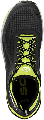 Scarpa Golden Gate, Zapatillas de Trail Running Hombre, Black-Lime ATR i-Respond, 46 EU