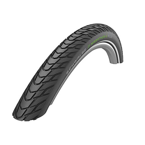 Schwalbe 700X55C-28/29X2.15 (55-622) Marathon E-Plus E-50 PNEU Bicicleta Adulto Unisex, Negro, 28X2.15