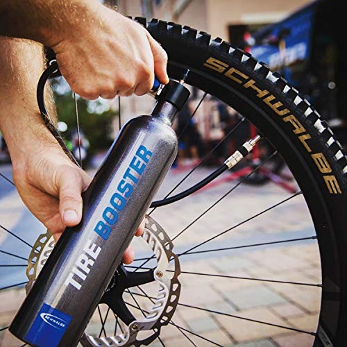 Schwalbe - Bomba para inflar neumáticos Tire Booster para adultos, color negro, tamaño único