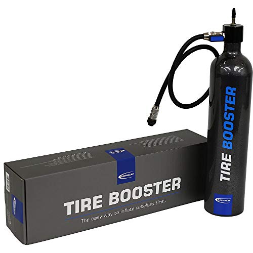 Schwalbe - Bomba para inflar neumáticos Tire Booster para adultos, color negro, tamaño único