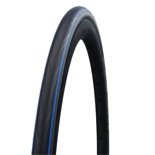 Schwalbe Faltreifen Lugano II Hs471 Neumáticos para Bicicleta, Unisex Adulto, Negro, 28" 700x25C 25-622