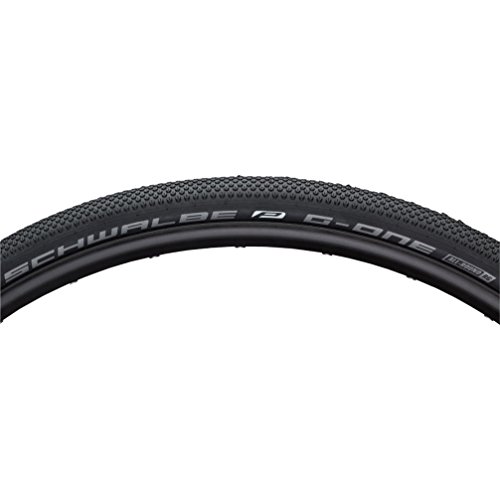 Schwalbe G-One Neumáticos para Bicicleta, Unisex Adulto, Negro, 28 x 1.35 35-622