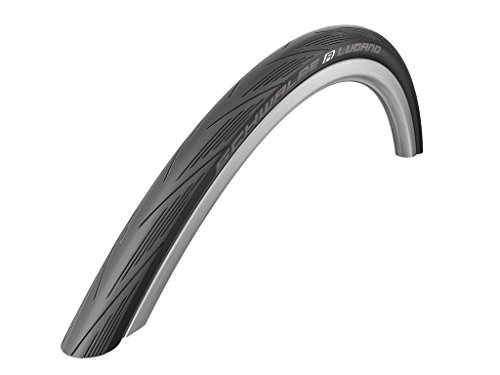 Schwalbe Lugano 32-622 - Neumático para bicicleta de carretera, 700 x 32C, color negro