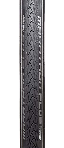 Schwalbe Pneumatico 24x1.00 (25-540) Marathon Plus Nero Rigido Neumáticos para Bicicleta, Adultos Unisex, Negro/Reflex, 24 x 1