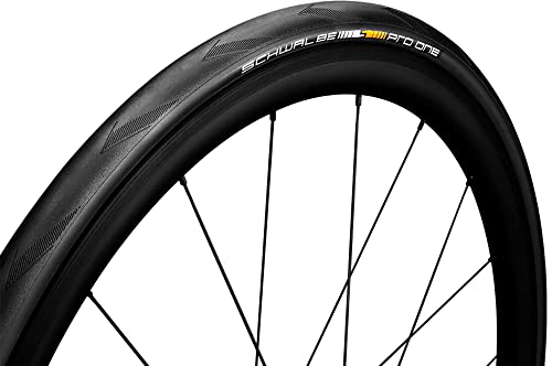 Schwalbe Pro One tle Cubierta, Adultos Unisex, Negro, 700x25