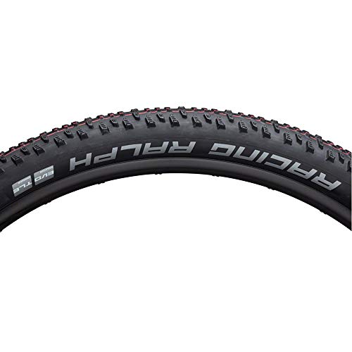 Schwalbe Racing Ralph Cubierta para Bicicleta, Schwarz Snake Skin, 29X2.35