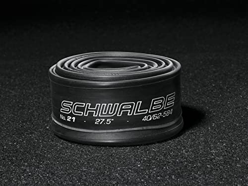 Schwalbe SV21 Cámara de Aire, Unisex-Adult, Negro, 27,5"