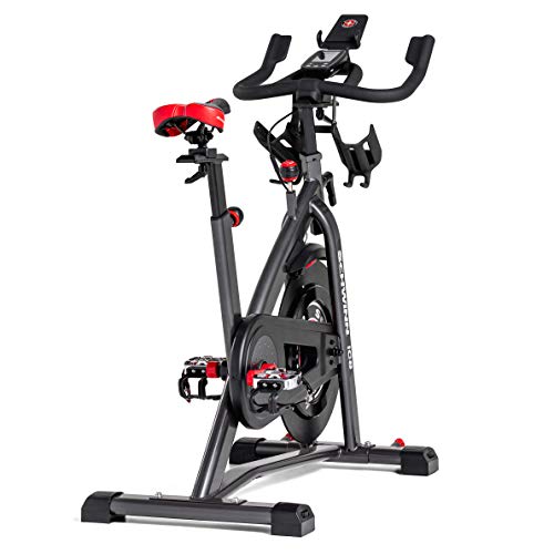 Schwinn IC8 mit Bluetooth Bicicleta Interior magnética, Ajuste de Resistencia de 100 Veces con Pantalla Digital, función de la App Compatible, SPD-Klickpedale, MAX. Benutzergewicht 150 kg