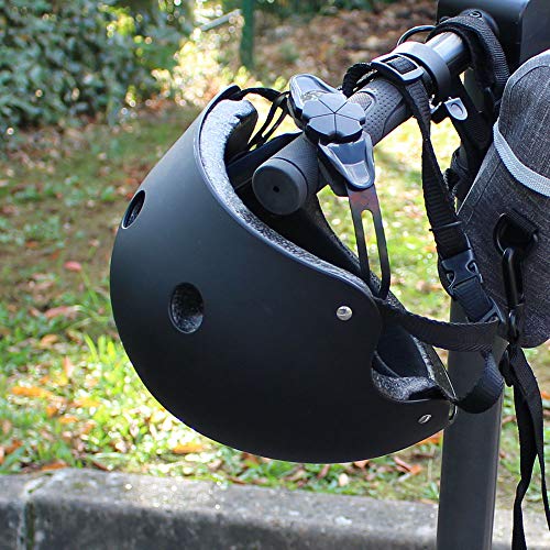 SCOOTY H.10 Casco de Protección para Movilidad Urbana y Bicicleta Adultos Unisex Negro, L (58-61 cm)