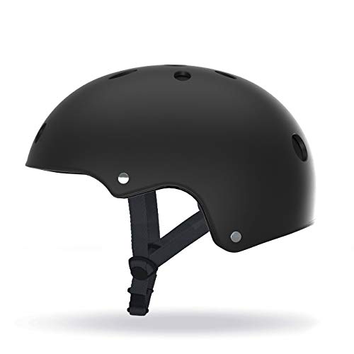 SCOOTY H.10 Casco de Protección para Movilidad Urbana y Bicicleta Adultos Unisex Negro, L (58-61 cm)